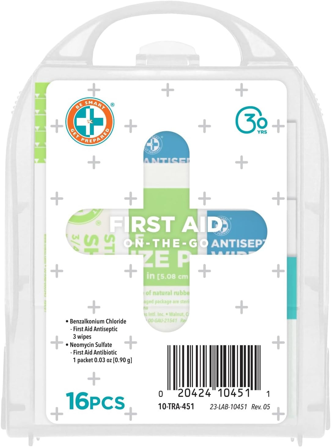 Compact First Aid Kit, FSA/ HSA Eligible (Packaging May Vary)