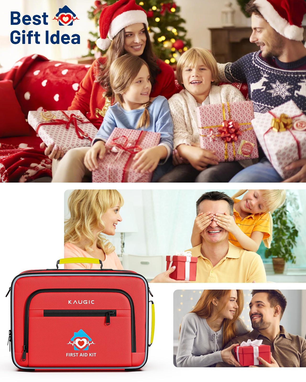 500 PCS First Aid Kit – Emergency Supplies for Home, Car, Travel, Camping