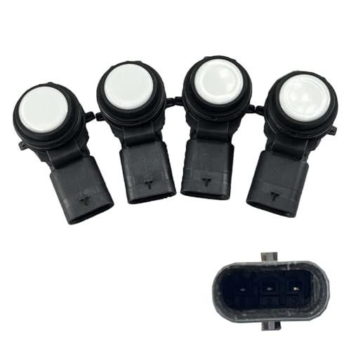 4PCS 66209261587 White Bumper PDC Parking Sensor Compatible with F20 F22 F30
