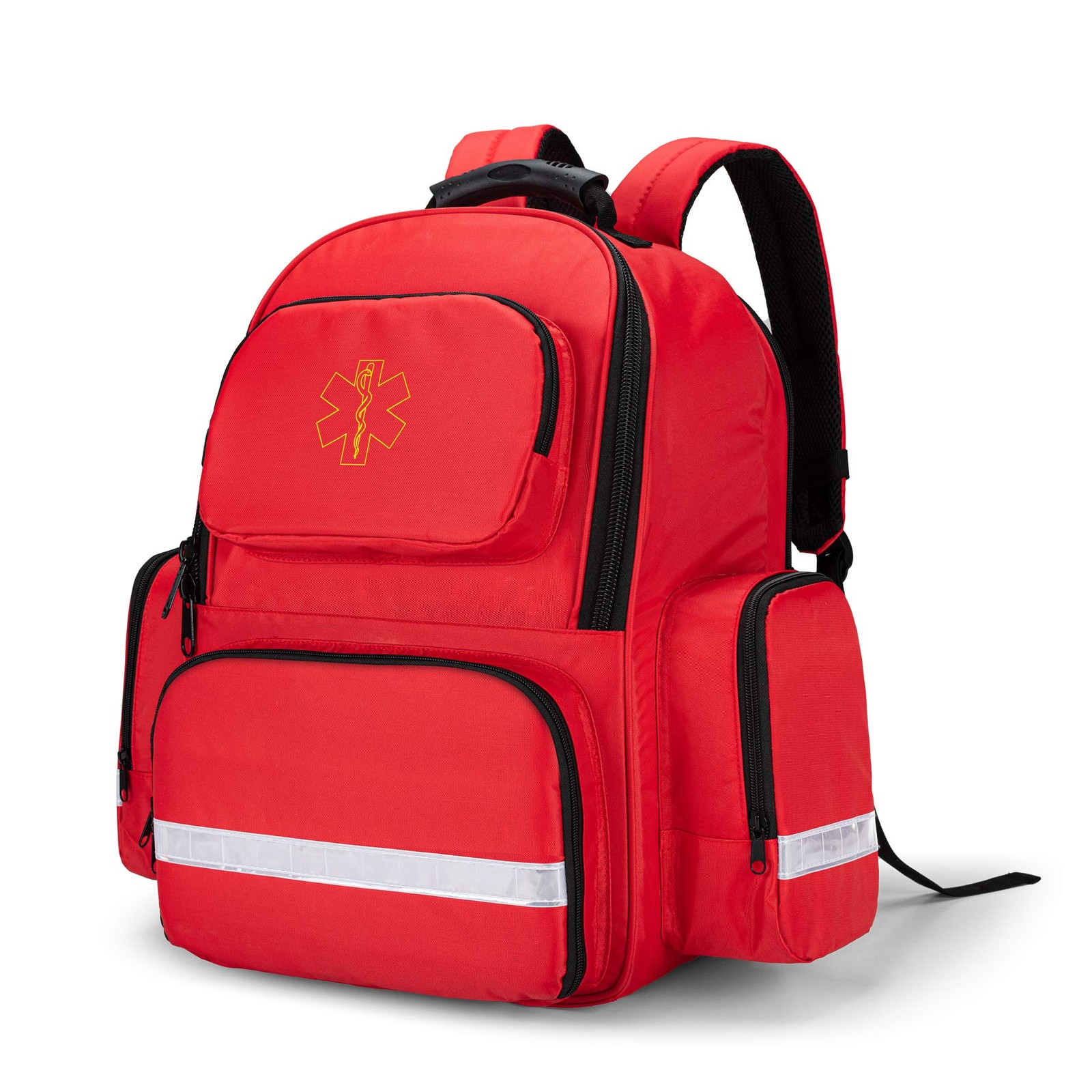 First Responder Bag Trauma Backpack Empty, Kits Storage Jump Bag Pack for EMT…