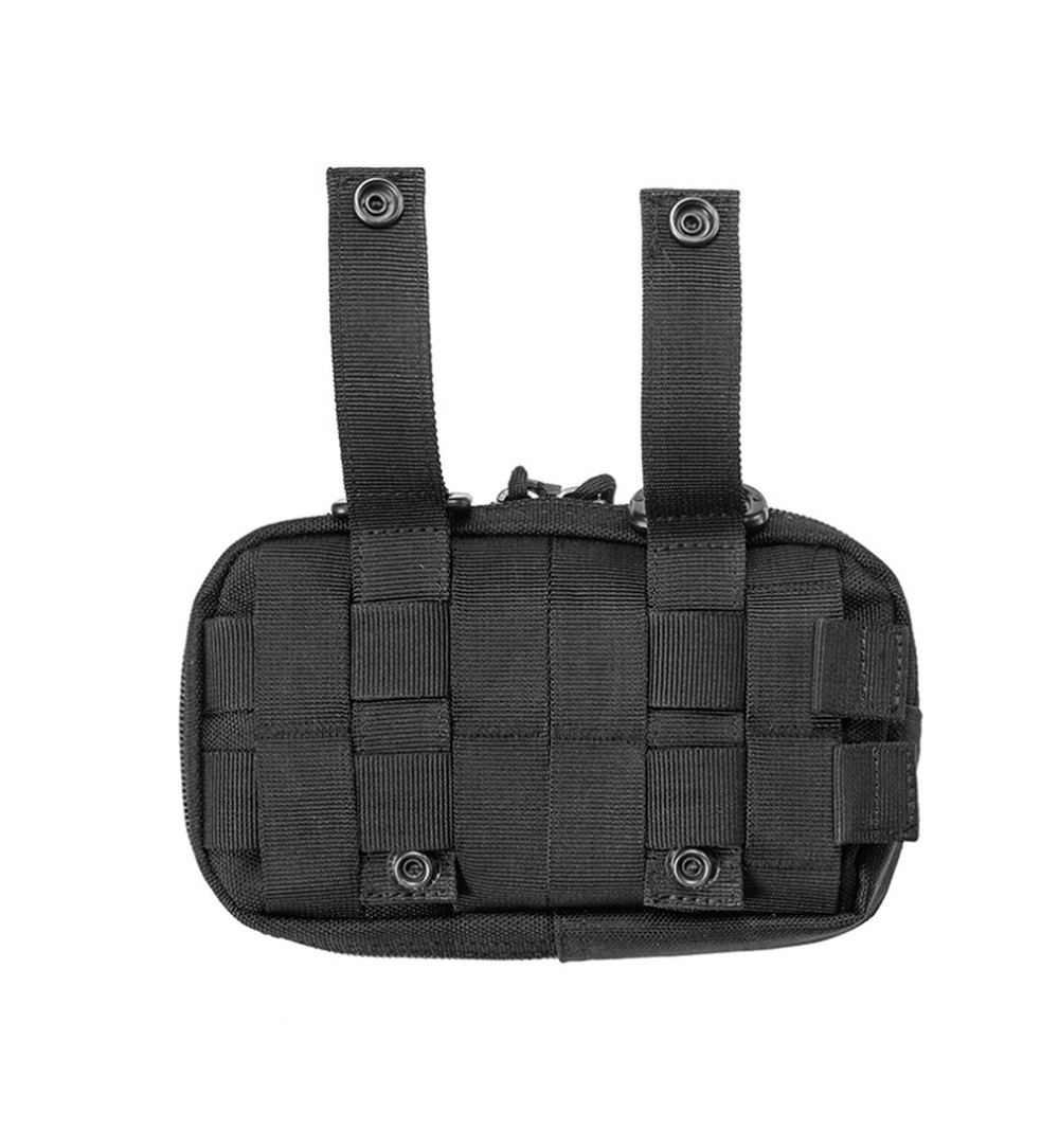 Men's Tactical Sling Shoulder Bag First Aid Kit Medical Pouch for Camping Hiking