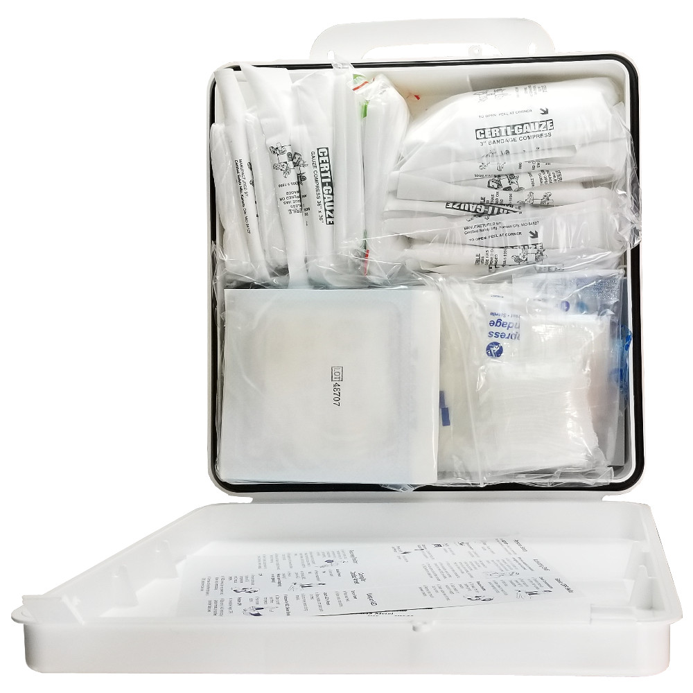 S203-099 Standard 1st Aid Kit 24 Unit With Plastic Case