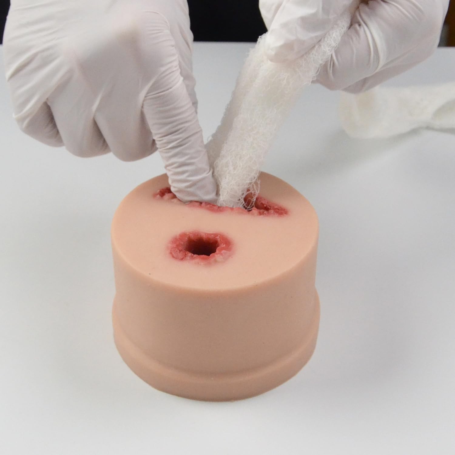 Wound Packing Trainer, 2-in-1 Bleeding Control Kit Trainer, Stop the Bleed