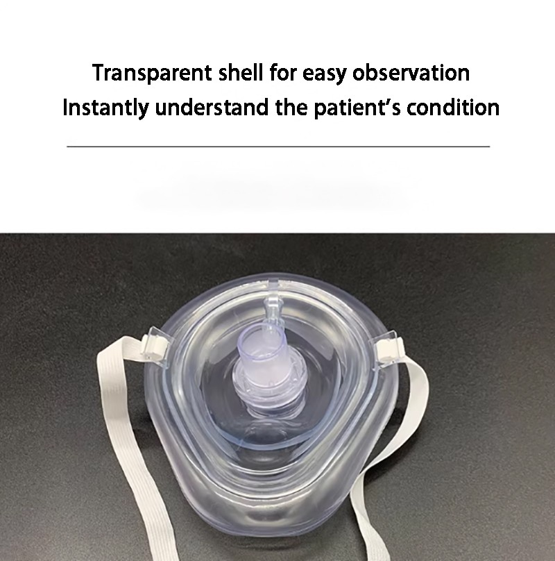 1 Pcs Reuseable Pocket CPR Mask With One-Way Valve Breathing Mask Emergency