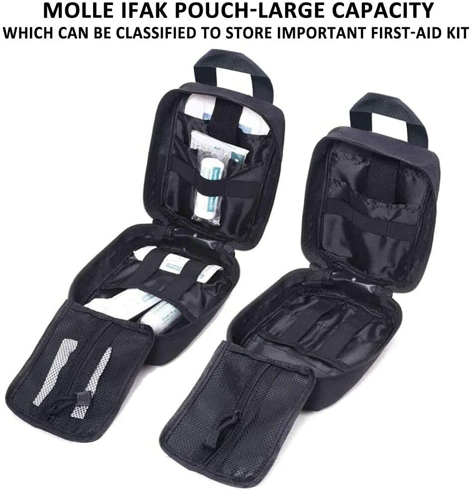 Tactical Rip-Away IFAK Medical Pouch Military Molle EMT First Aid Utility Pouch