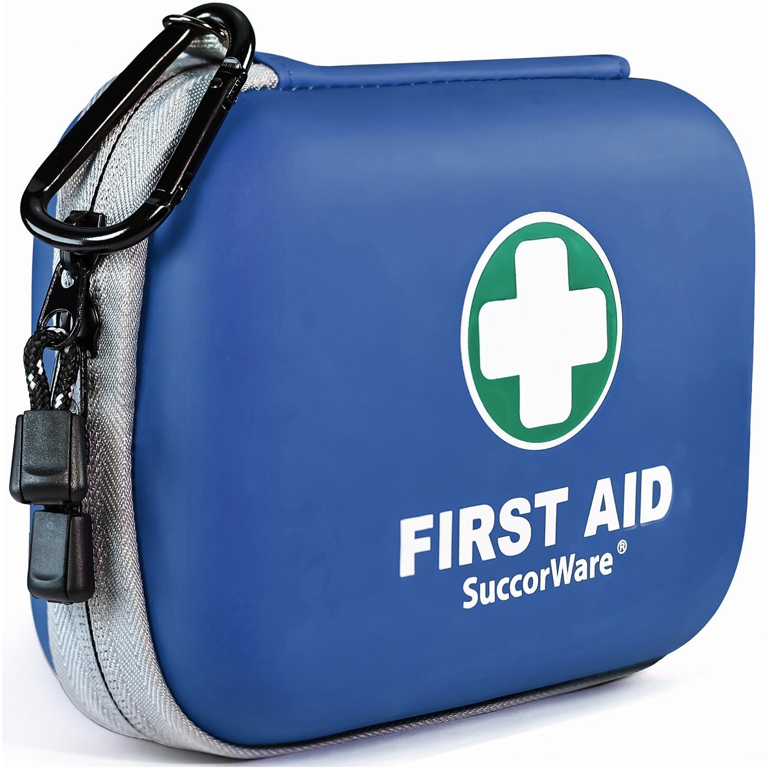 150 Pieces Mini First Aid Kit – Small Medical Kit with Hard Shell – Emergency…