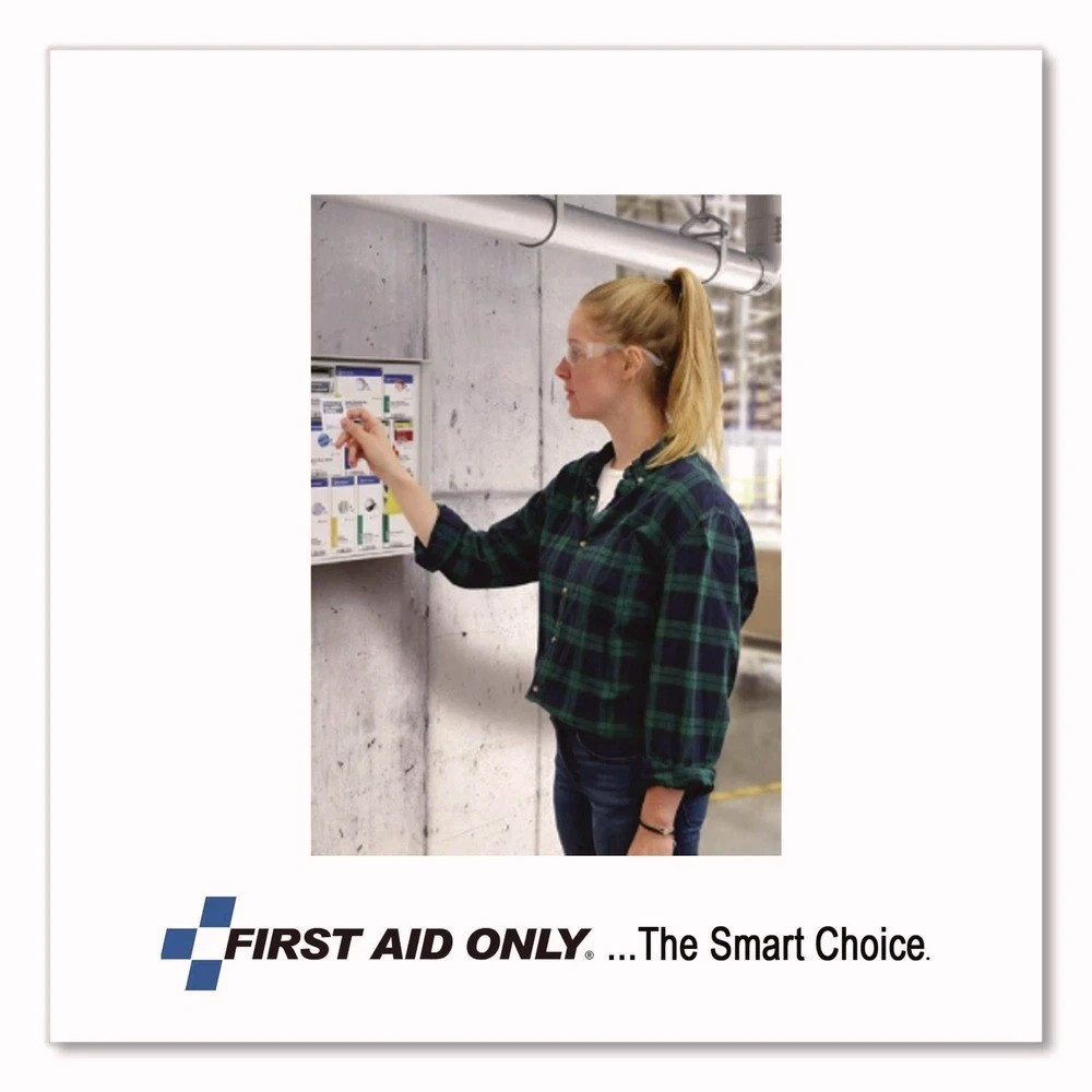 First Aid Only 336007 4" x 24" Padded Splint – Blue/White New