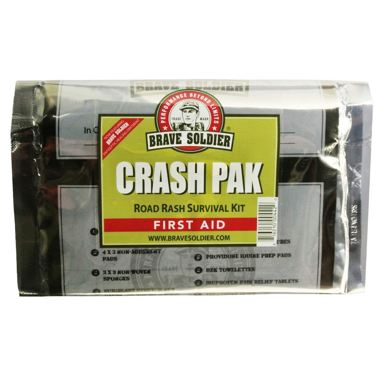 Cyclist First Aid Kit – Antiseptic Healing Ointment, Bandages, Pain Relief fo…