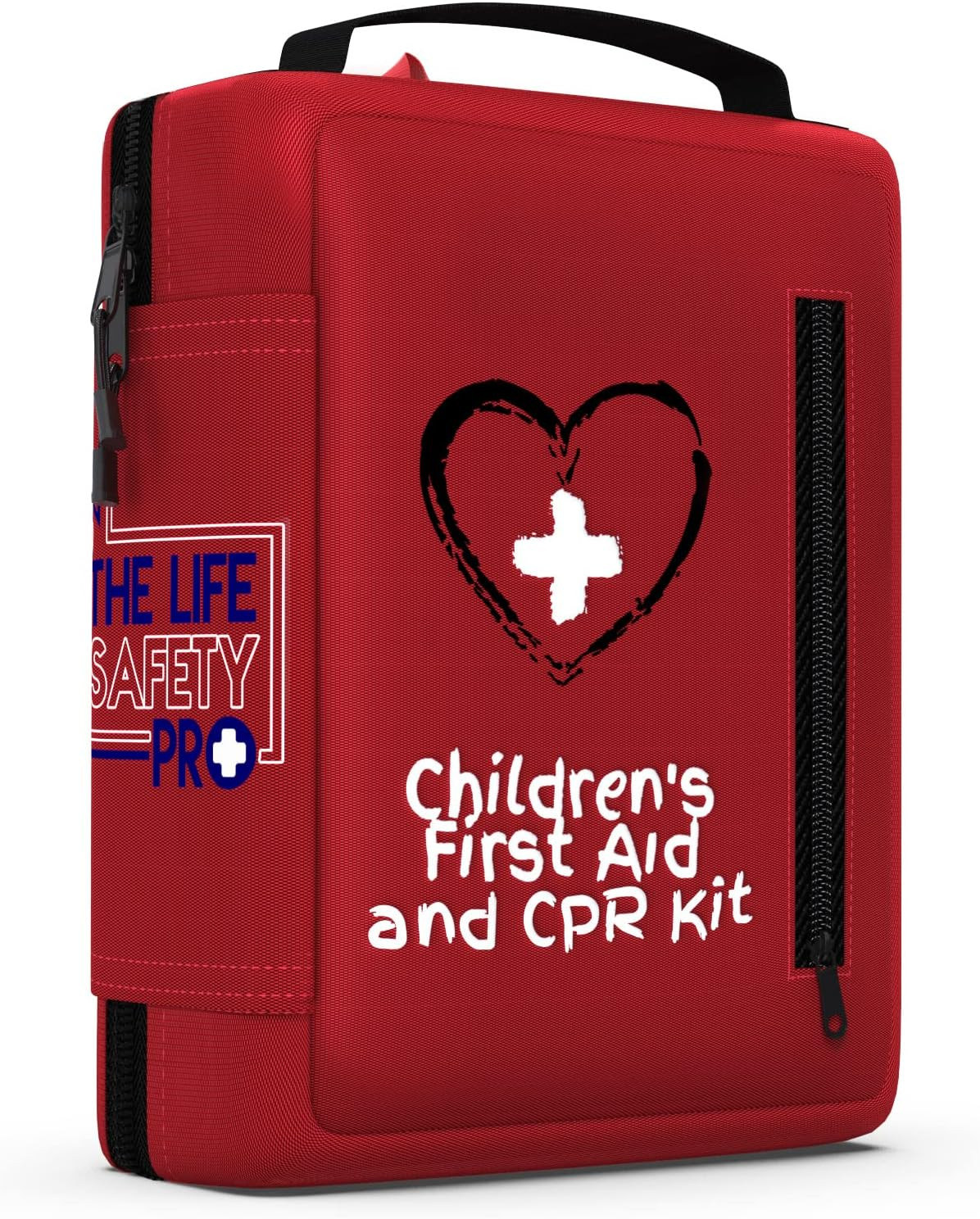 Portable First Aid Kit for Kids with CPR Shield – Ideal for Home, Car, School, C