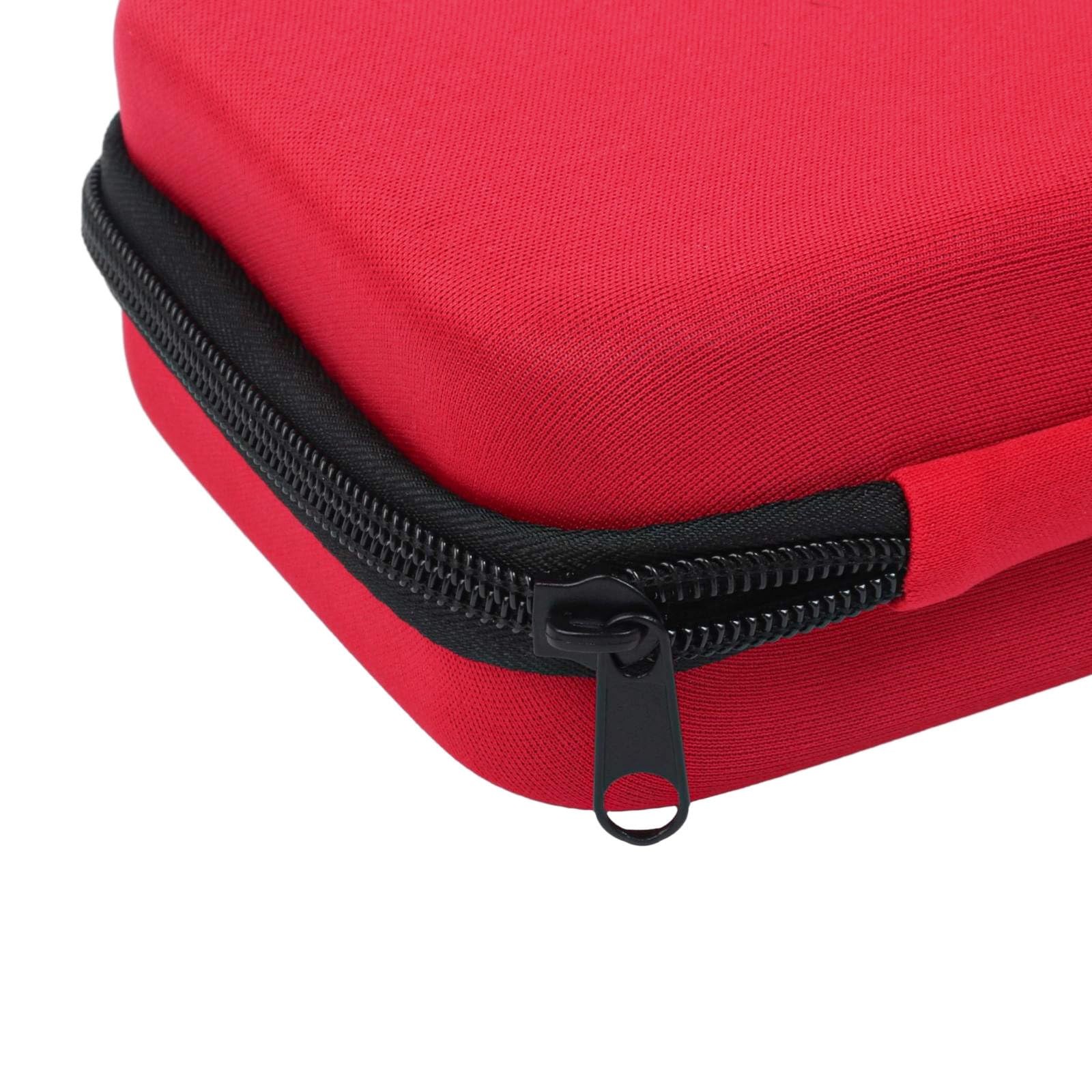 Jipemtra First Aid Hard Case Empty Emergency Bags Red G