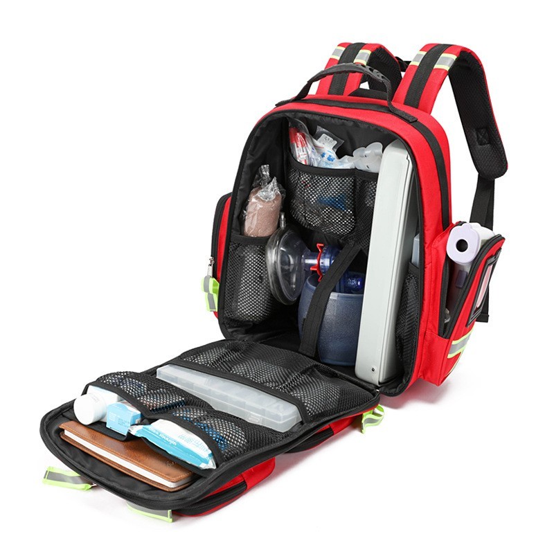 First Aid Kits Emergency Rescue Backpacks Large Capacity Sorted Storage Outdoor