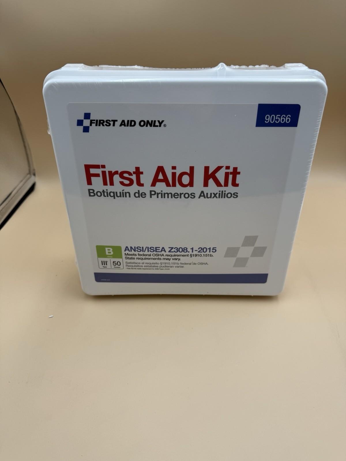 First Aid Only 90566 Class B Type III First Aid Kit (199-Piece/KT) New