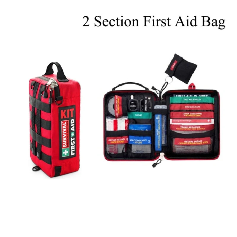 First Aid Kit Medical Trauma Care Kit Car Emergency Kits Outdoor Kit for Camping