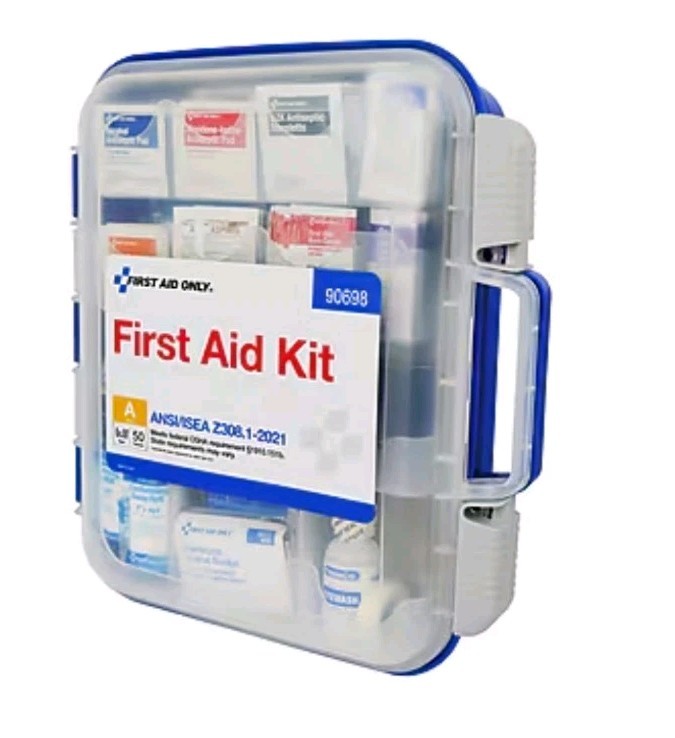 First Aid Only ReadyCare Plastic First Aid Kit with Medication, 238 Pieces