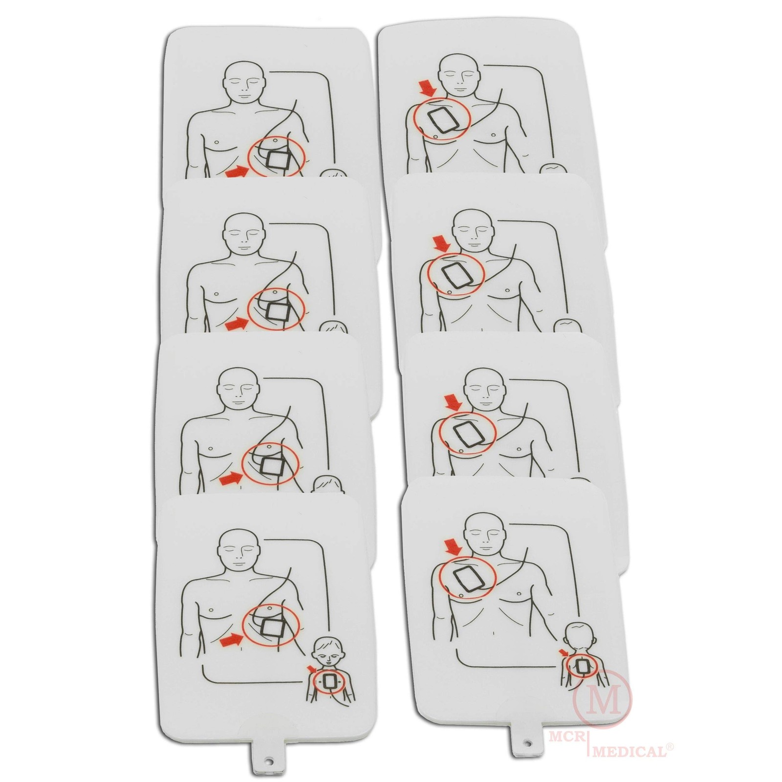 Prestan CPR Training Pads Pack with 4 Sets