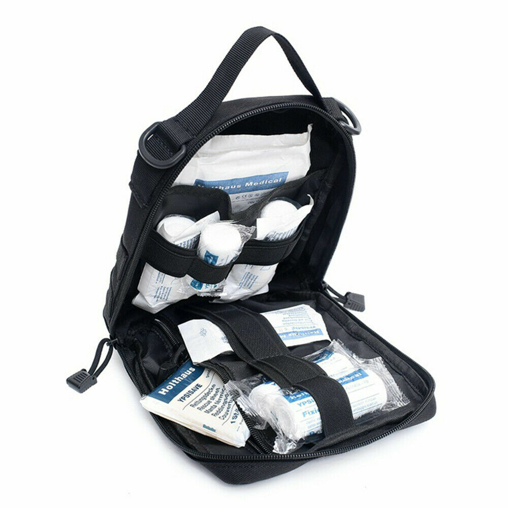 Tactical Molle Admin Pouch Military Medical EMT Organizer IFAK Tool Holder Bag