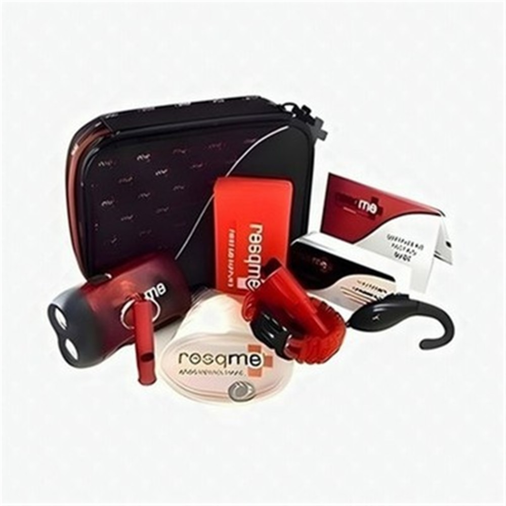 ResQme PrepareMe Mini Toolbox 57 Piece Emergency Survival First Aid Kit Black