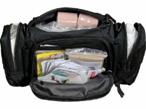 ELITE FIRST AID Rapid Response Bag STOCKED Tactical Medic Trauma Kit Bag BLACK
