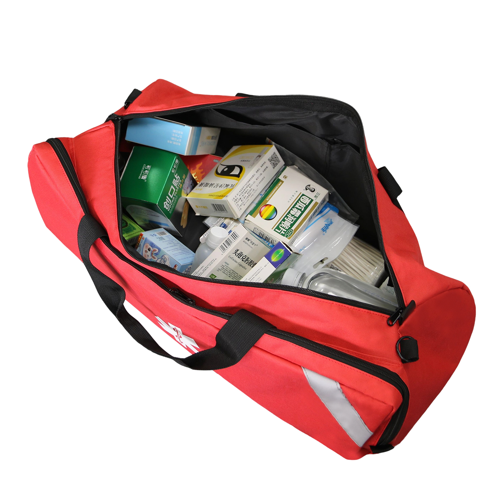 Green Emergency Rescue Backpack First Aid Kits Oxford Cloth Storage Trauma Bag