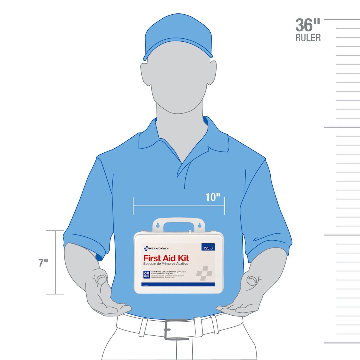 First Aid Only – 223-G Bulk First Aid Kit with Gasket