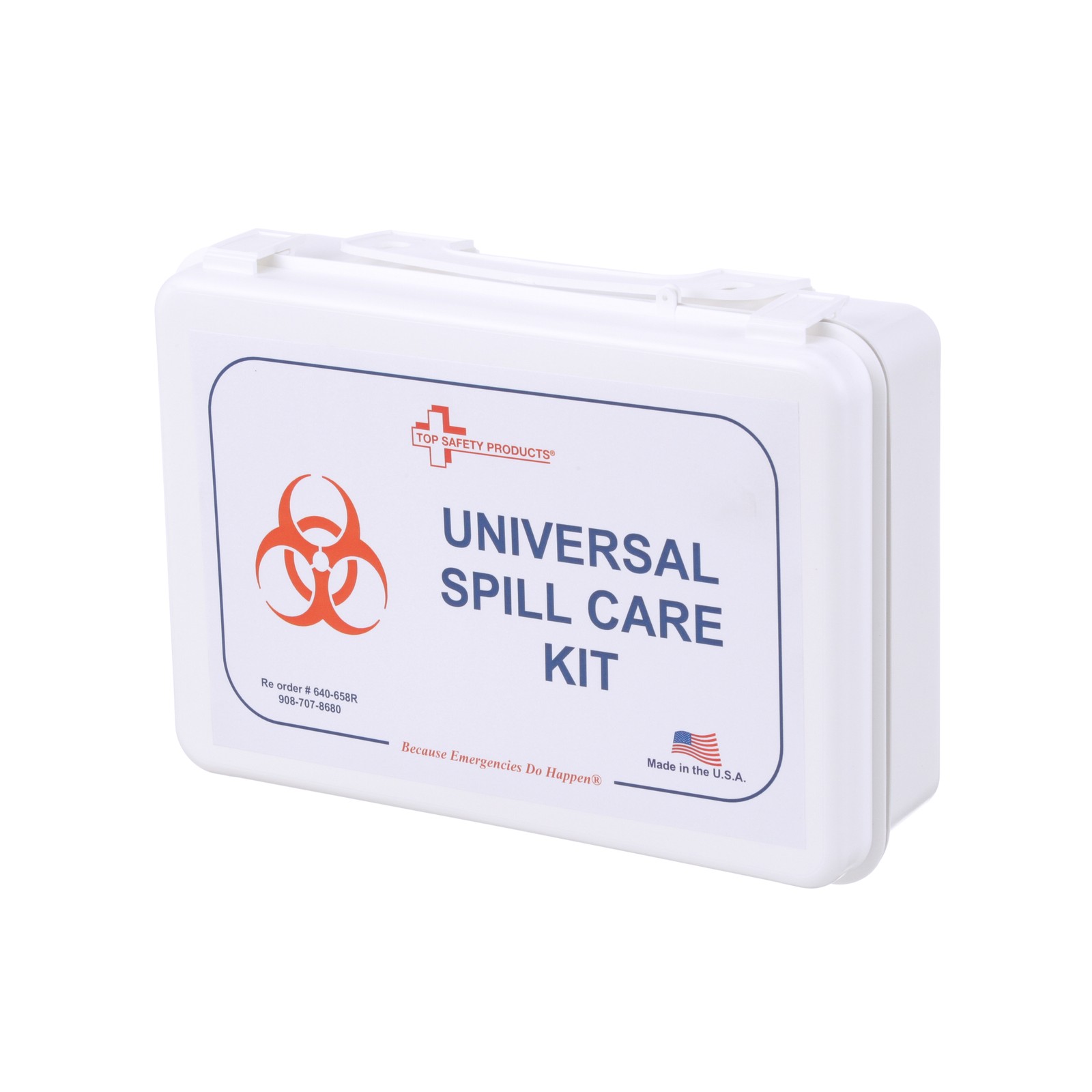 Top Safety 640658R Spill Care Kit