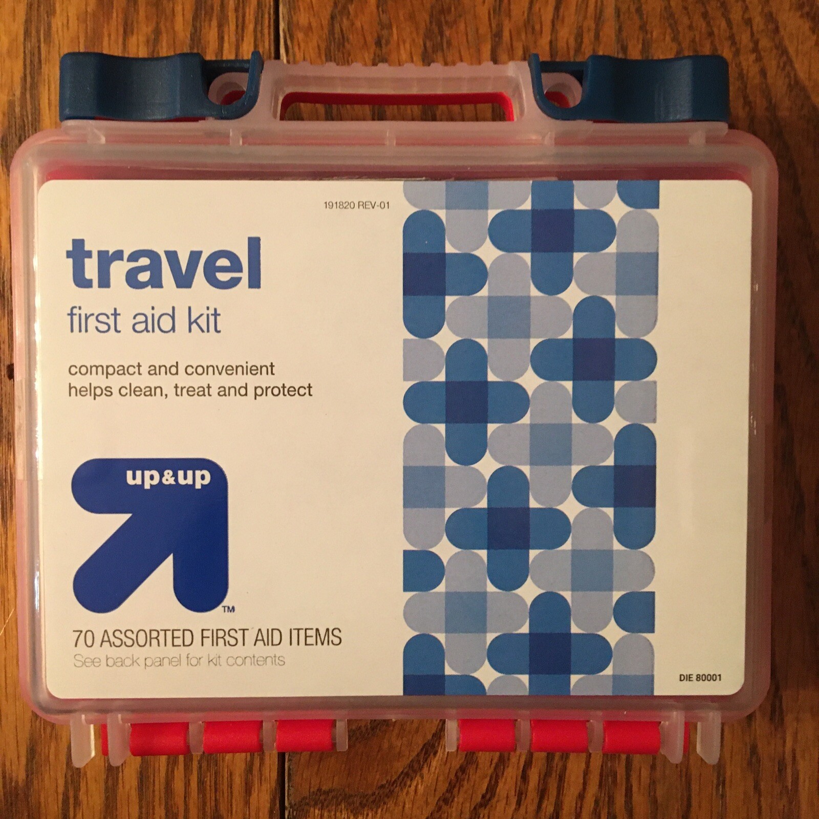 Travel First Aid Kit – 70 Assorted First Aid Items Travel – Compact & Convenient
