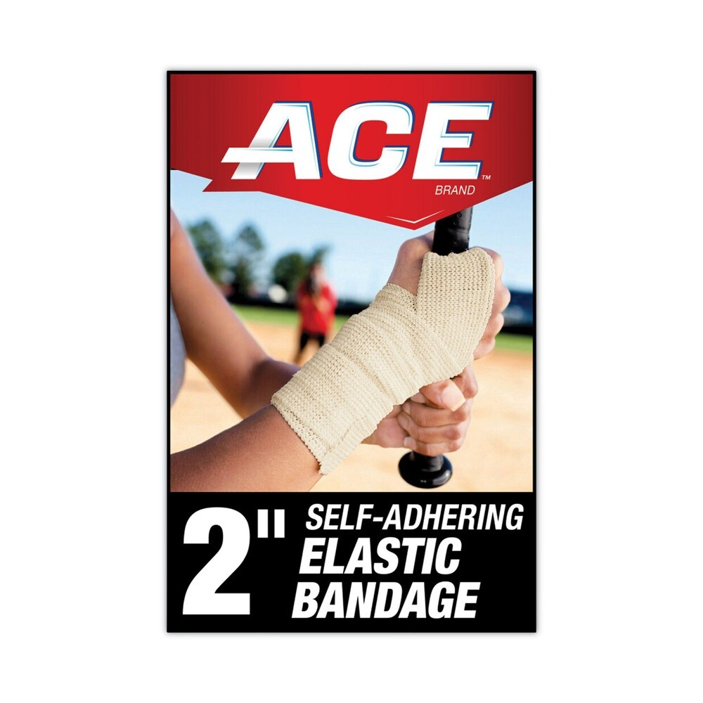 ACE 207460 2" x 50" Self-Adhesive Bandage New