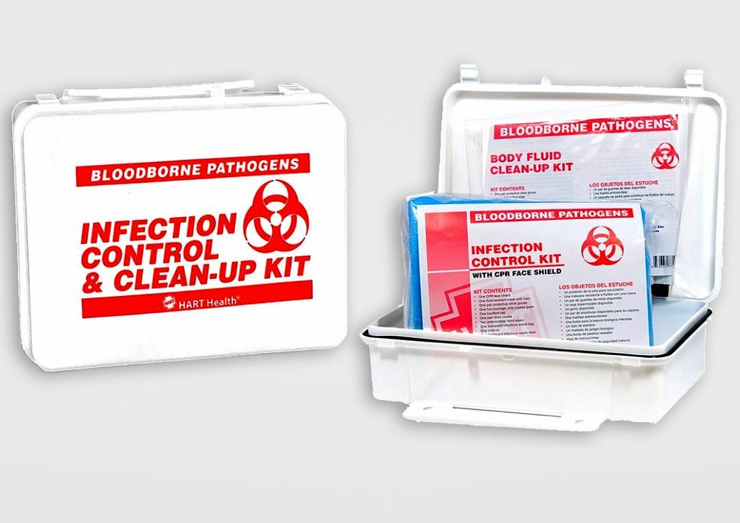 Infection Control & Clean-up Kit by HART Health