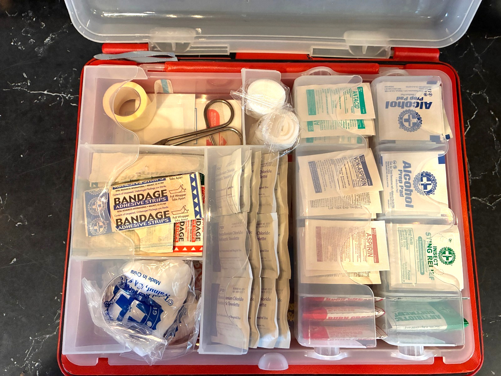 Be Smart Get Prepared First Aid Wall Kit