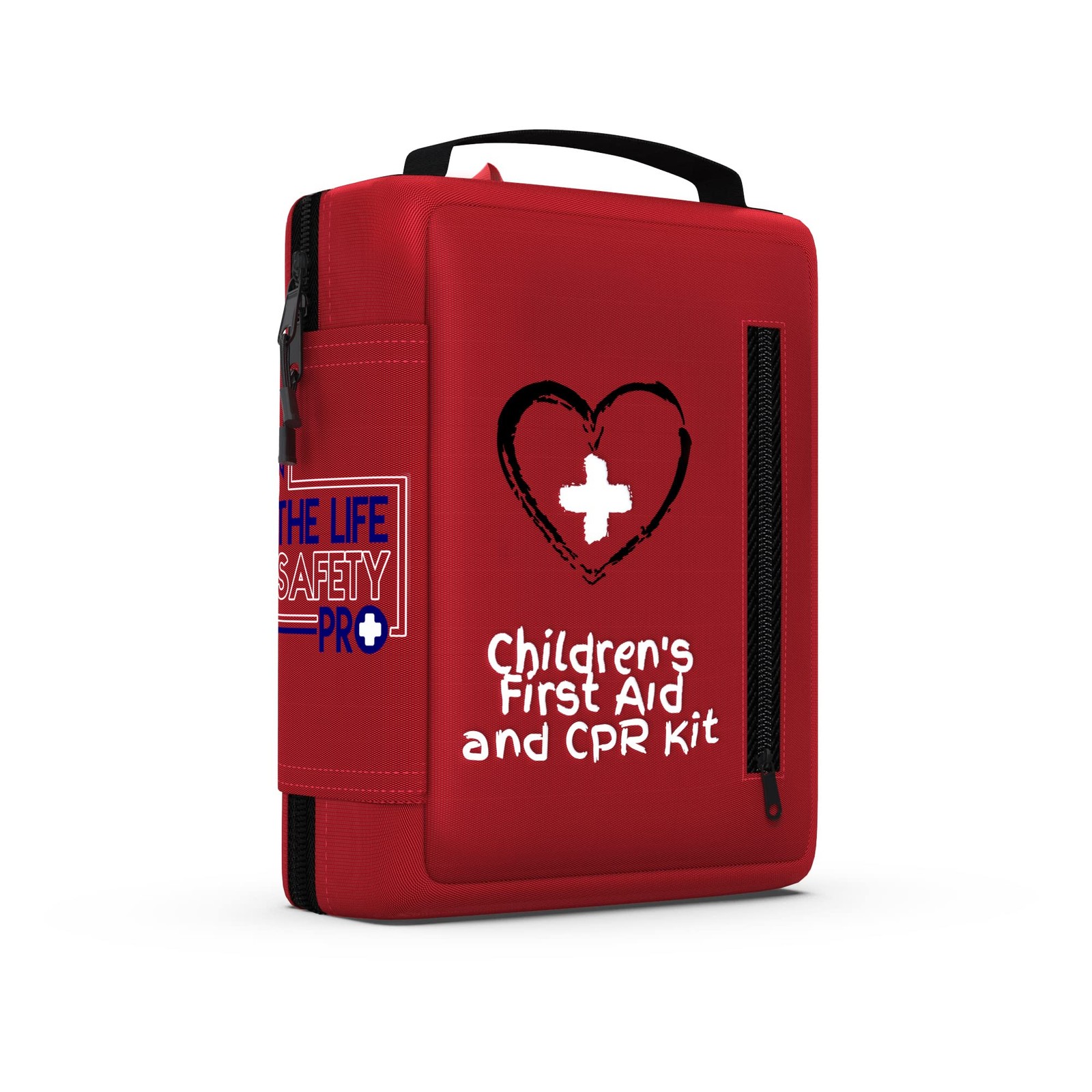 Portable First Aid Kit for Kids with CPR Shield – Ideal for Home, Car, School…