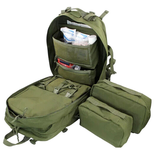 ELITE FIRST AID Stomp Medical Kit STOCKED Trauma Advanced Medical Care OD GREEN