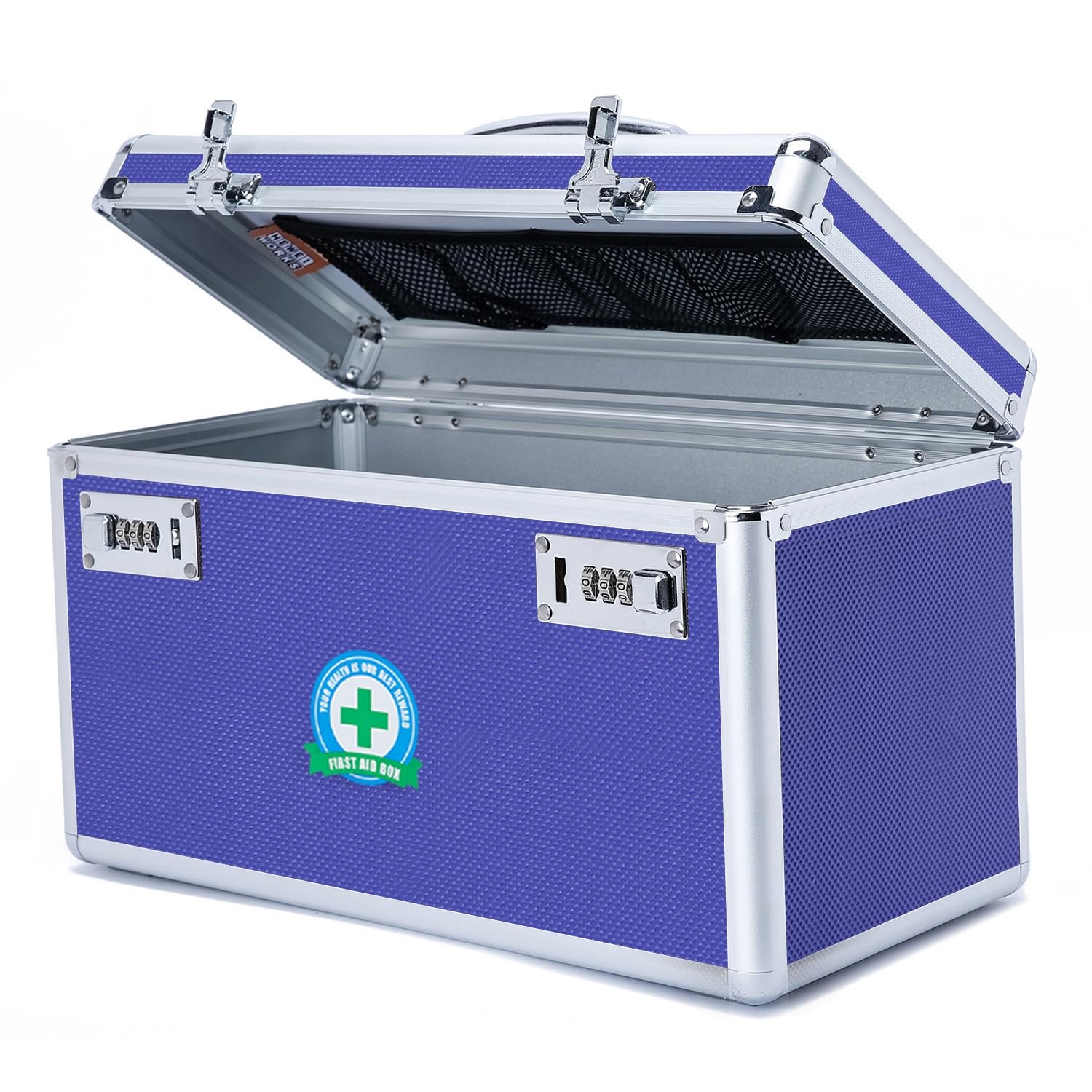 Large Capacity Combination Locking Medicine with Portable Storage Case，15"x …