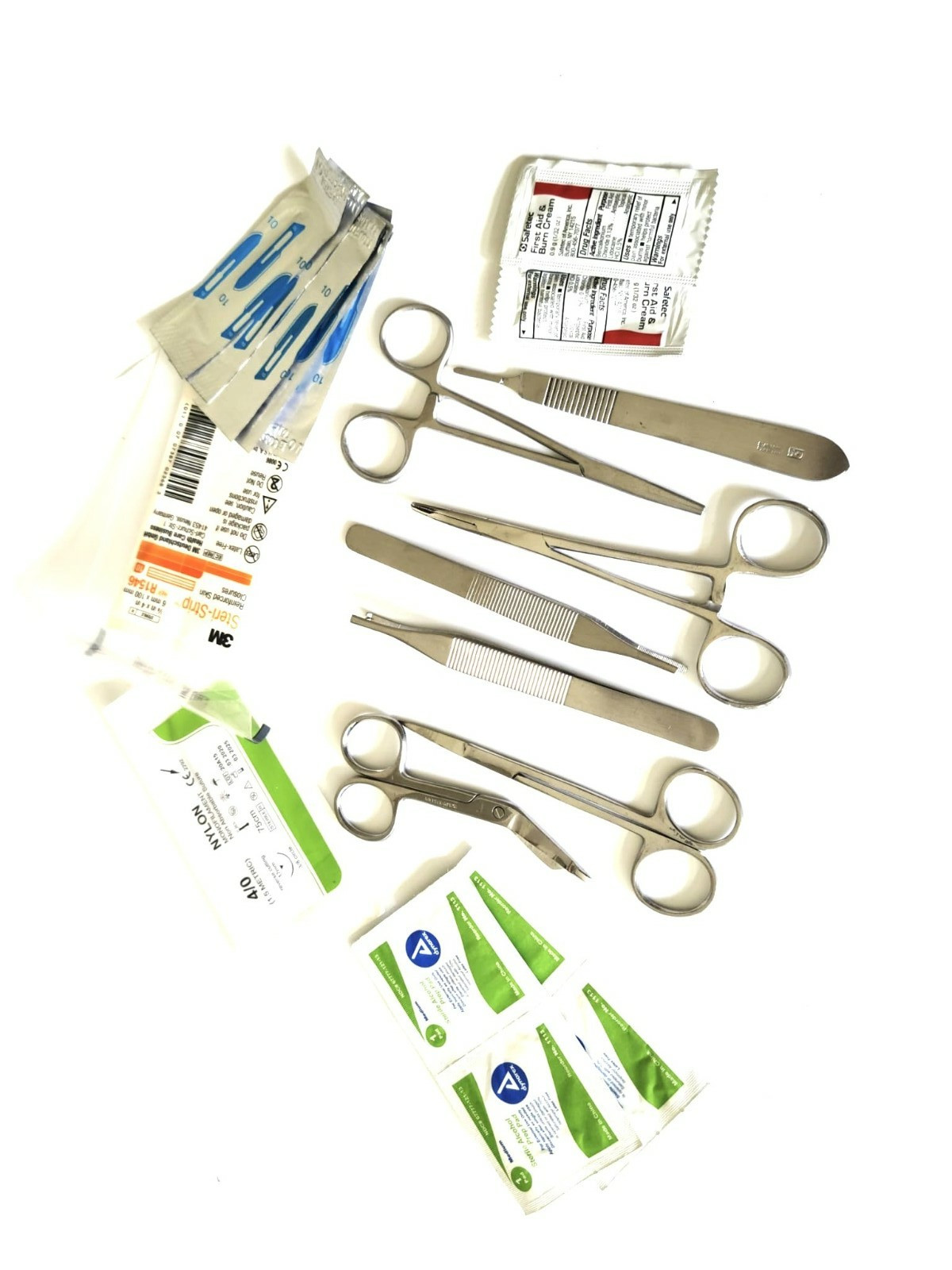 Advanced Surgical Suture Kit, First Aid Medical Travel Trauma Pack