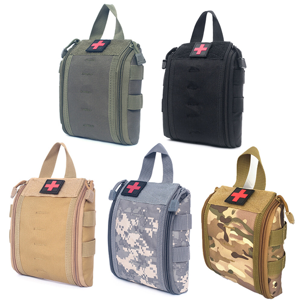 Tactical Molle First Aid Kid Utility Medical Bag Waist Pack Survival Medic Bag