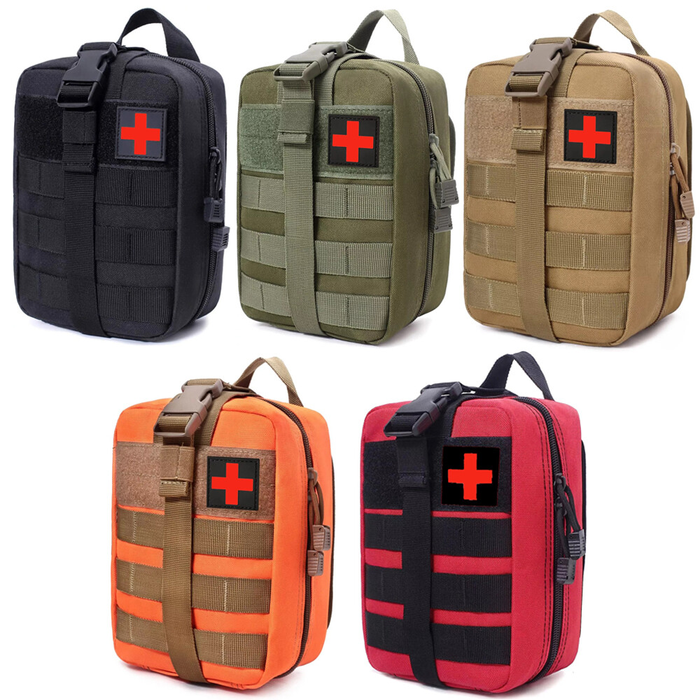 Tactical MOLLE Rip Away EMT First Aid IFAK Pouch Military Medical Utility Pouch