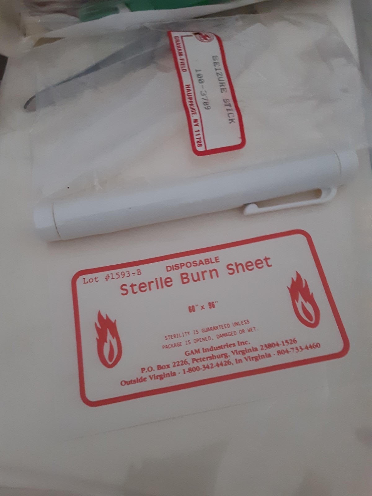 Pre-Owned Vintage Paremedic First Aid Bag, Stocked