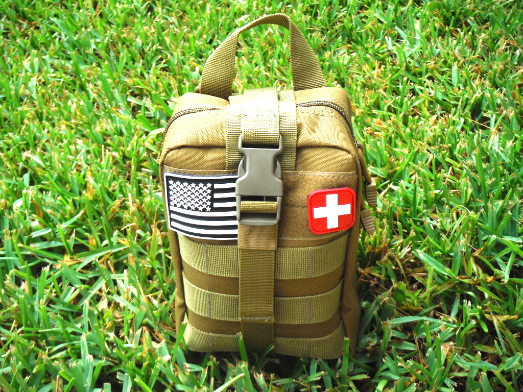 251Pcs First Aid Kits For Survival Emergency Sport Military Travel IFAK Khaki