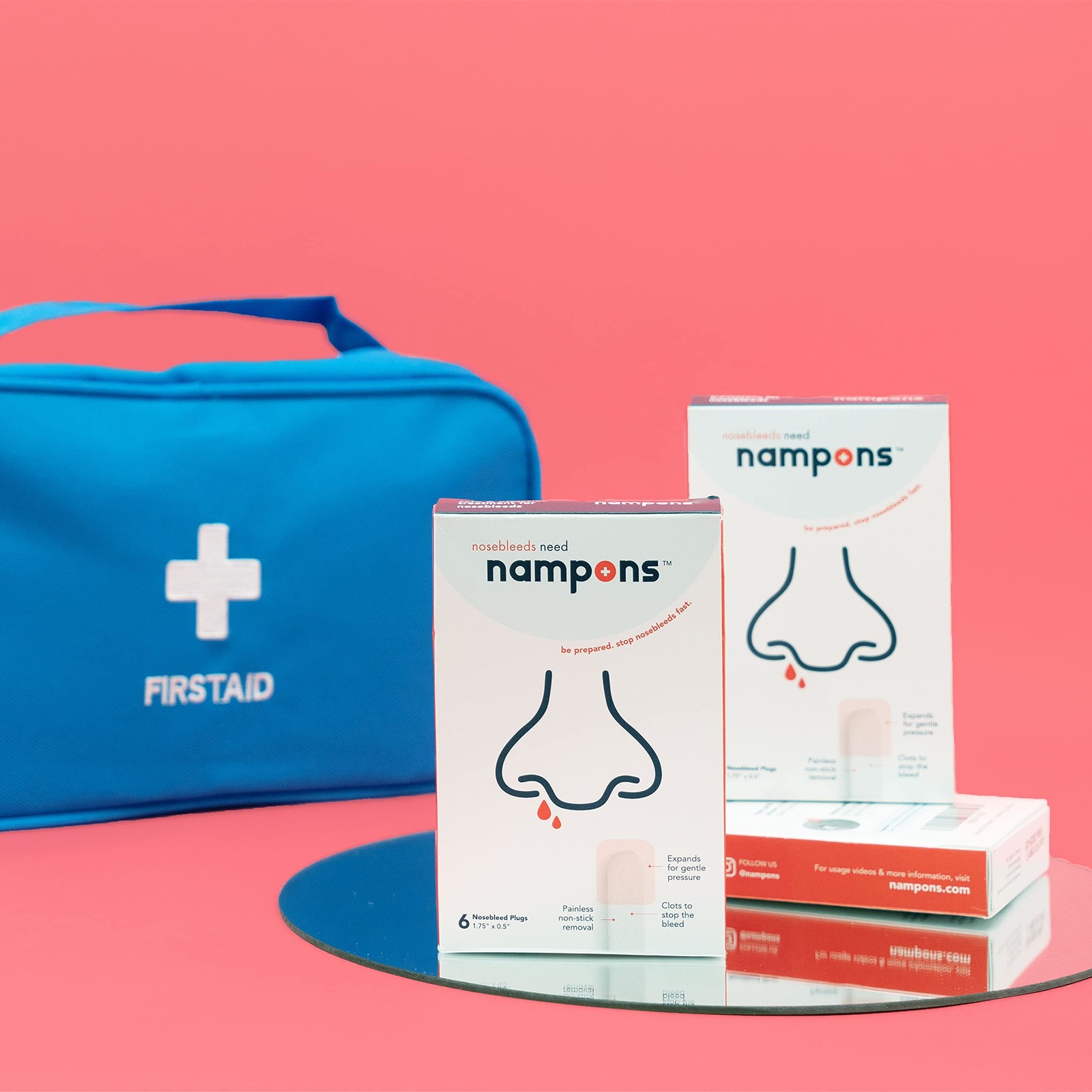 for Nosebleeds – 12 Nasal Plugs with Clotting Agent to Stop Nosebleeds Fast. …