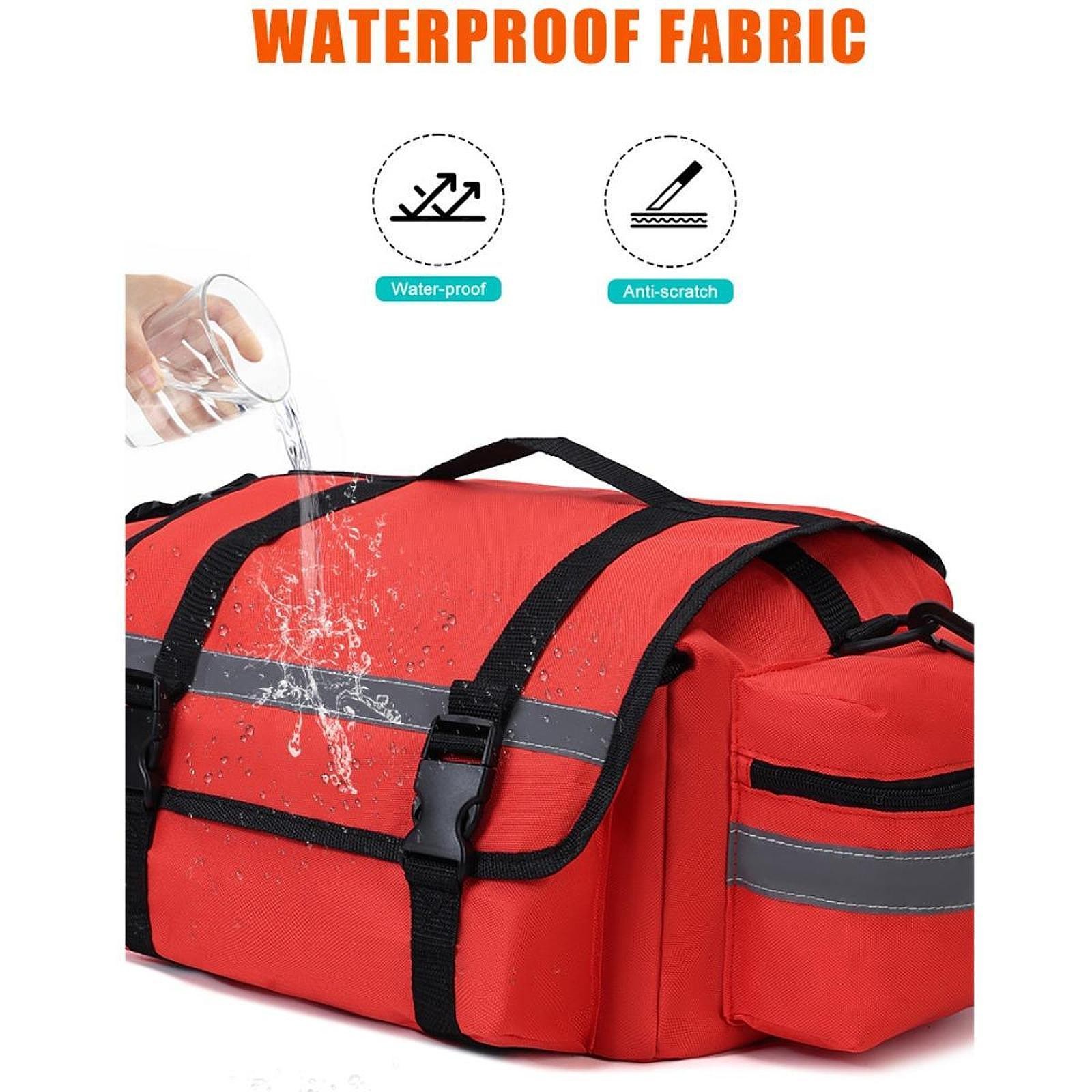 First Aid Bag Medical Storage Bag Smooth Zipper Large Capacity Portable