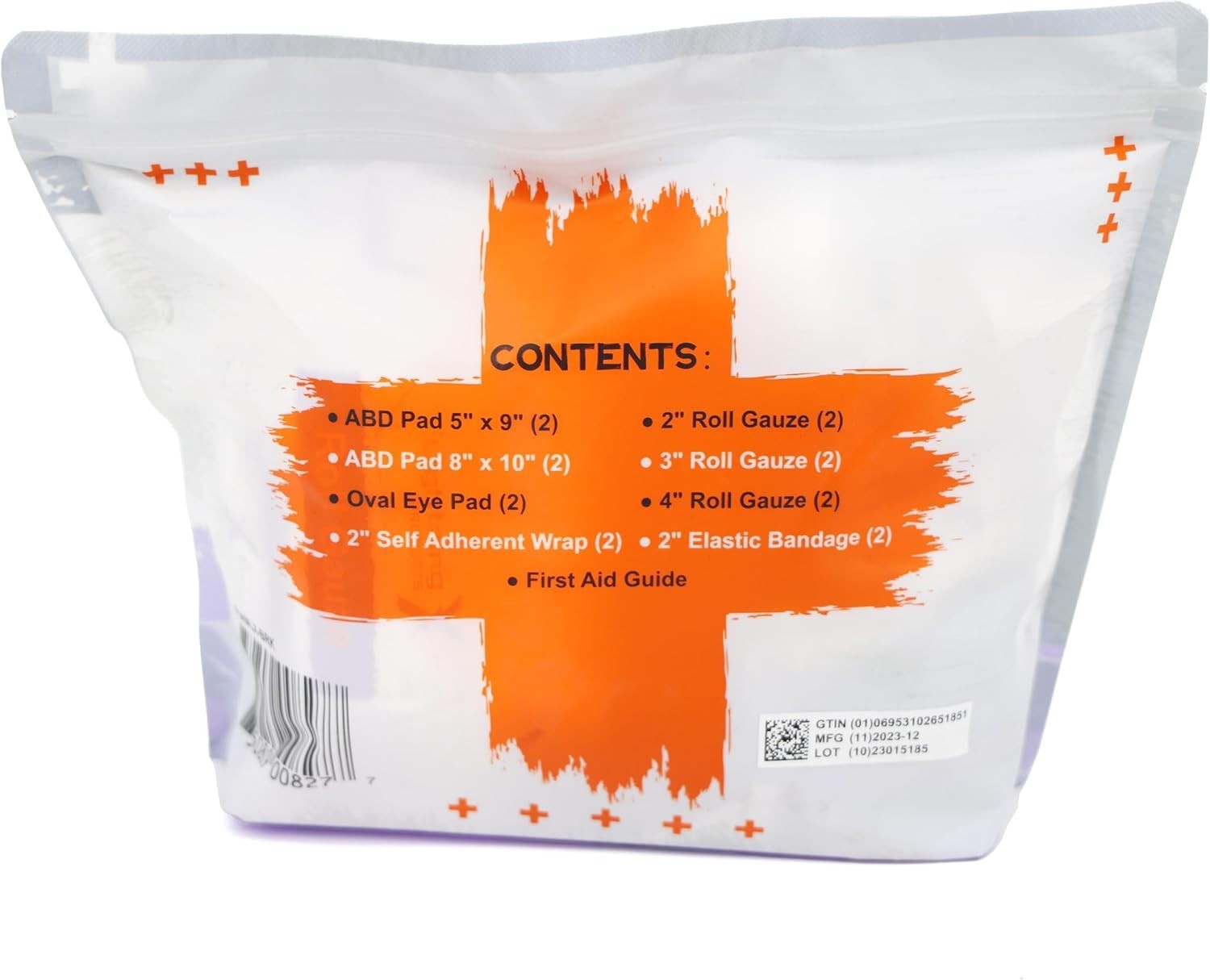 New Improved Medical Bandage Refill Kit – 16 Sterile Essentials for Emergencies