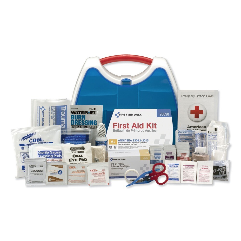 FAO 90698 ReadyCare Plastic Case ANSI A+ First Aid Kit (238-Piece/KT) New
