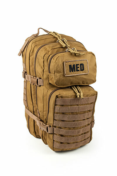 NEW Elite First Aid Tactical Medical EMS Trauma MOLLE Backpack Bag COYOTE TAN