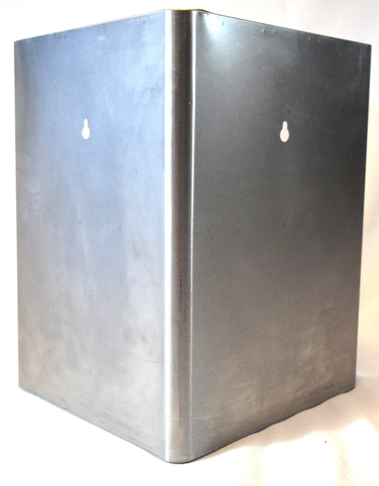 Corner Wall Mount Stainless Steel Medicine First Aid Cab Locking Glass Door Dent