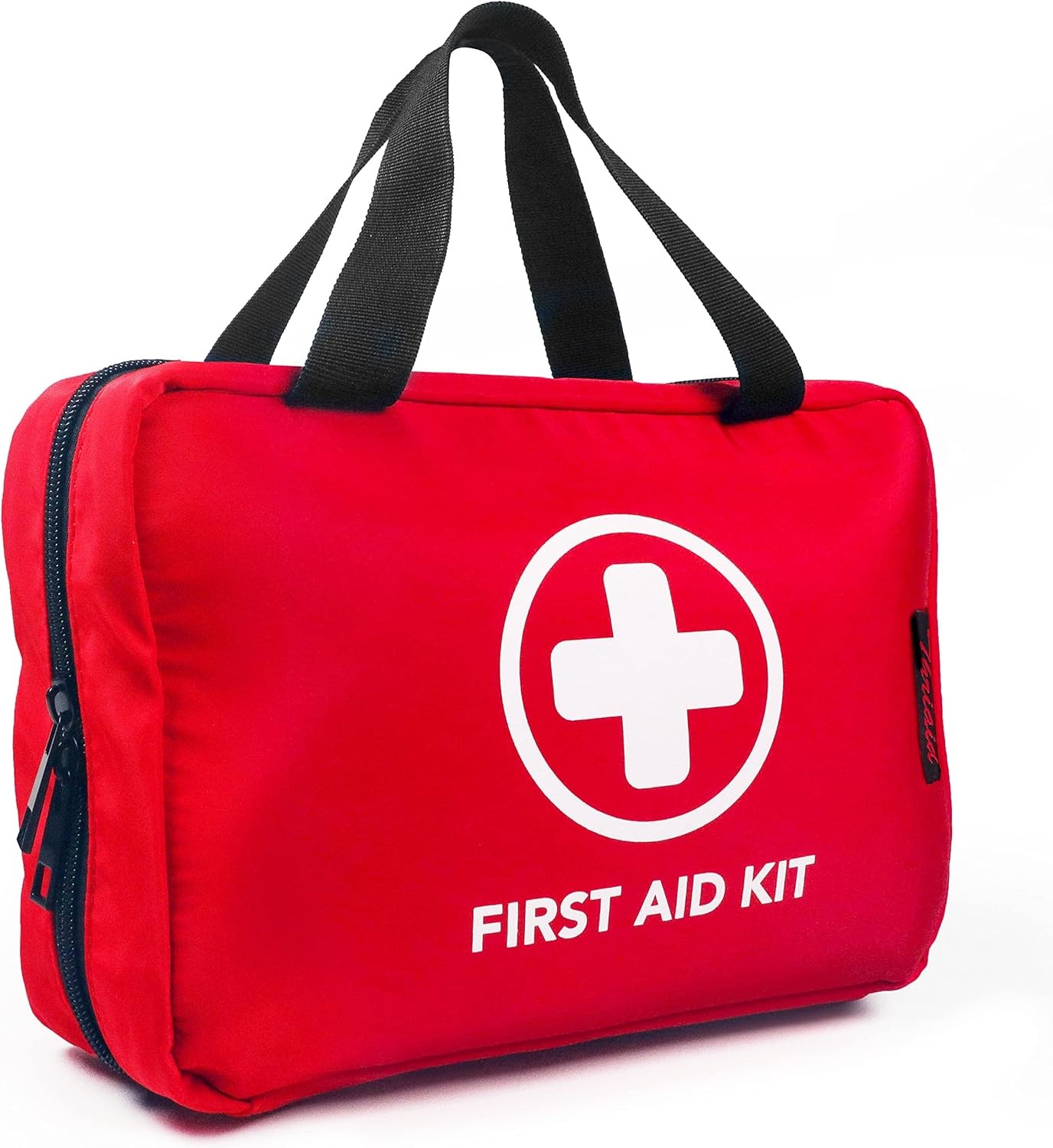 330 Piece First Aid Kit, Premium Waterproof Compact Trauma Medical Kits Red