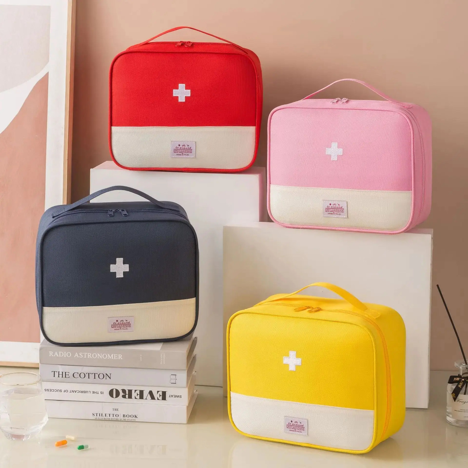 Large Capacity Medicine Bag Travel Portable Medical Bag Home Medicine Storage Ba
