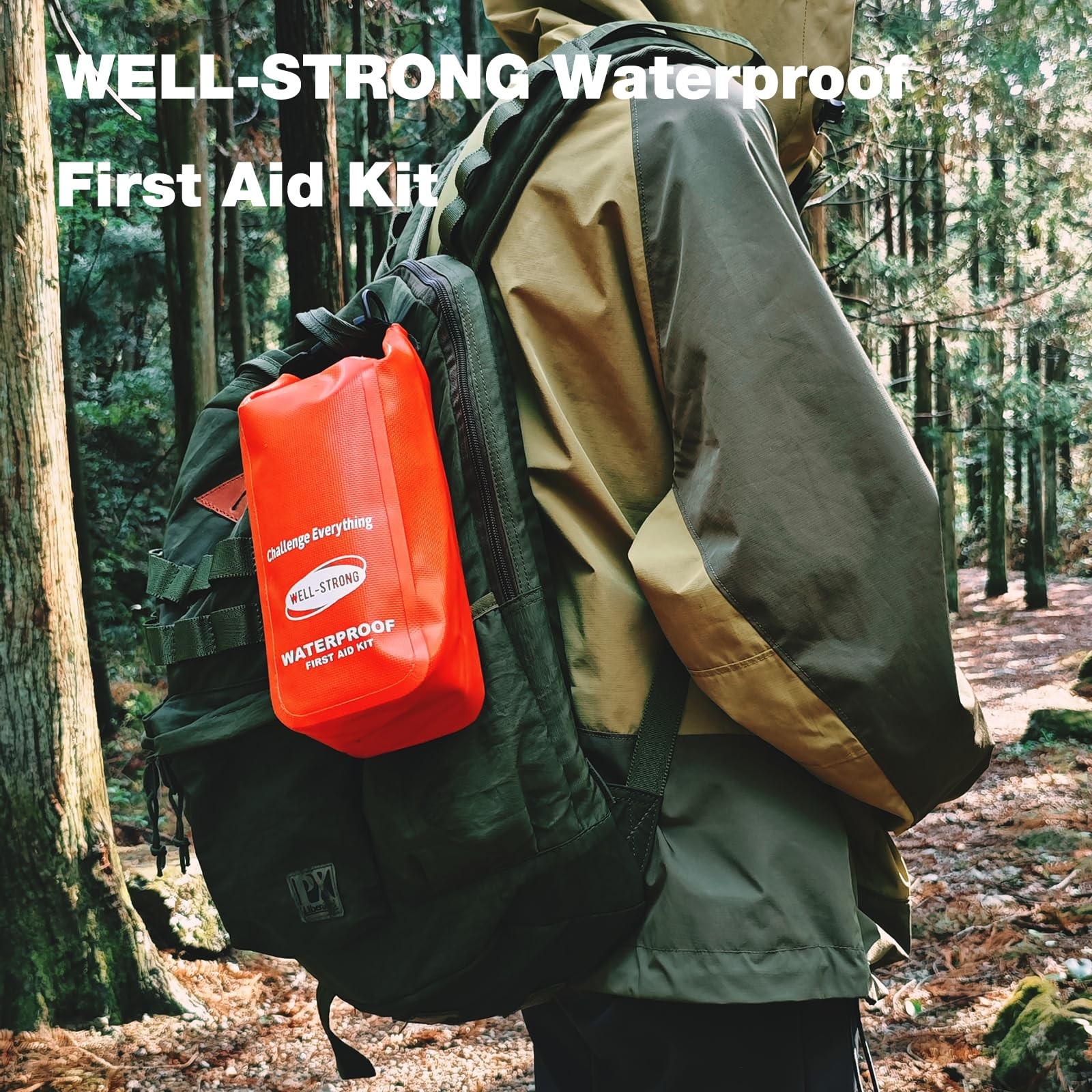 Boat First Aid Kit Waterproof, Marine Emergency Kit with Roll Top Dry Bag for…