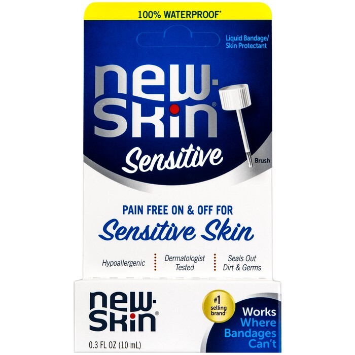 New-Skin Sensitive Skin Liquid Bandage/Skin Protectant 0.3 OZ