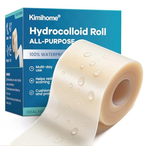 Hydrocolloid Roll Gel 2.56in*16.4ft, 0.3mm Thickness Clear (Unscented)