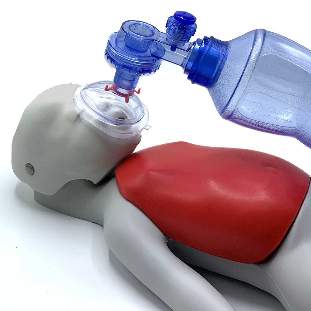 5000BVM-COMBO, 1 Practi-BVM Adult/and 1 Infant CPR Trainings , Includes 1 Inf…