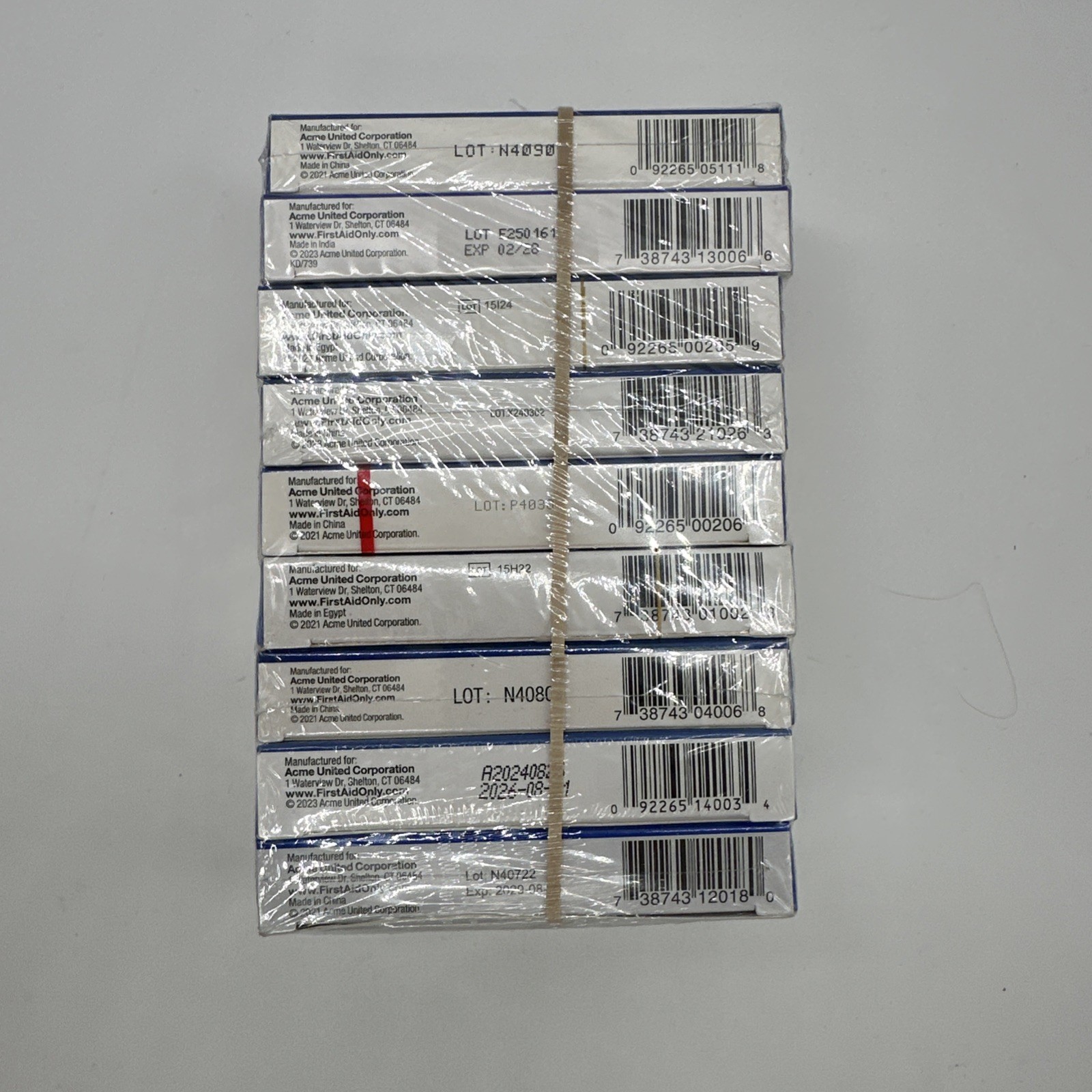 First Aid Only 740010 ANSI Compliant 10 Person First Aid Kit Refill 65-Pc/KT New